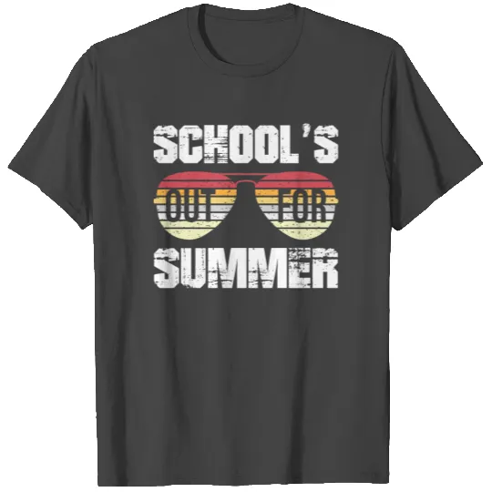 schools out for, summer, school, schools out, teac T Shirts