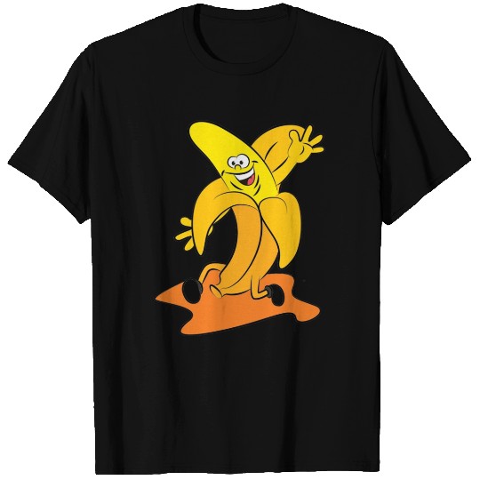 funny running banana T Shirts
