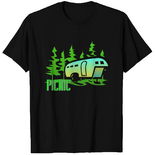 picnic camp T Shirts