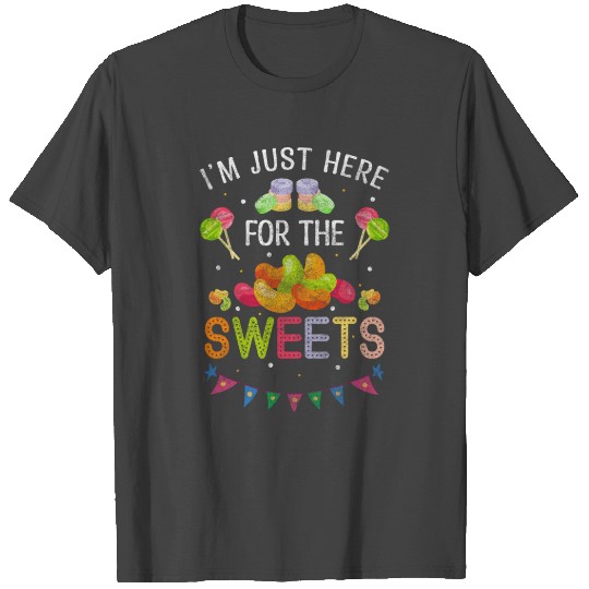 Chocolate Sugar Snacking Lollipop T Shirts