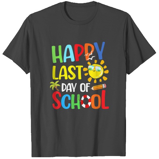 Retro Last Day Of School Schools Out For Summer Te T Shirts