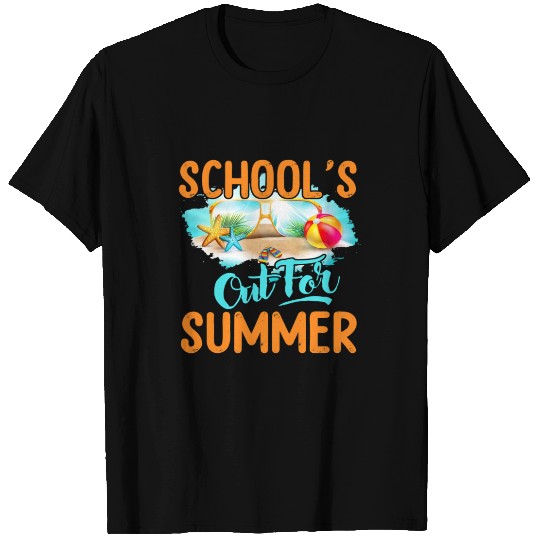 Last Day Of School Schools Out For Summer Goodbye T Shirts