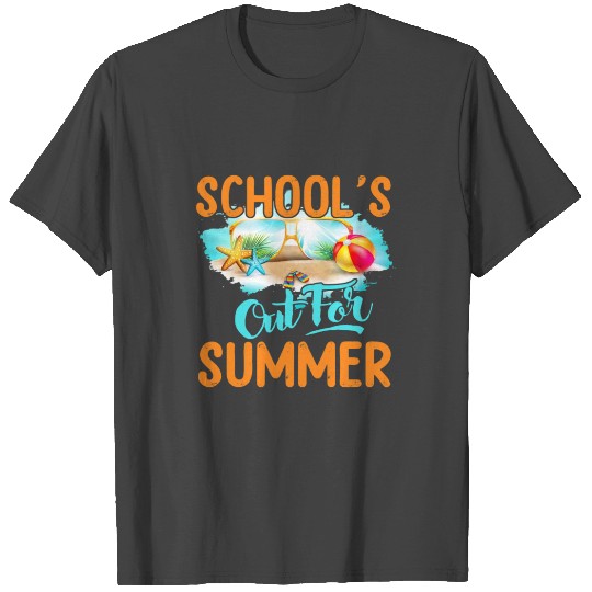 Last Day Of School Schools Out For Summer Goodbye T Shirts