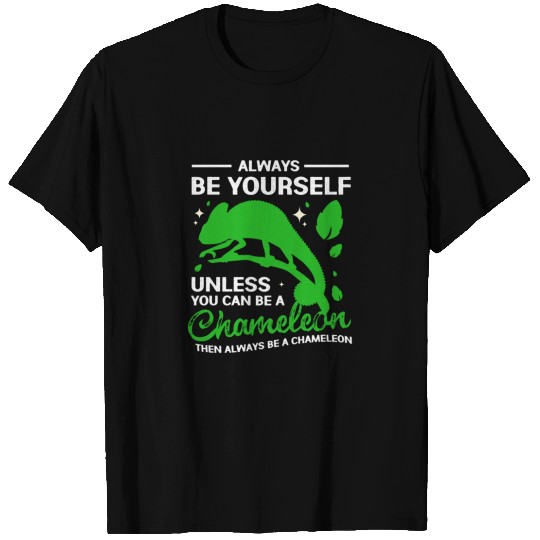 Chameleon Reptile Iguana Pet Lizard Green Lizard T Shirts