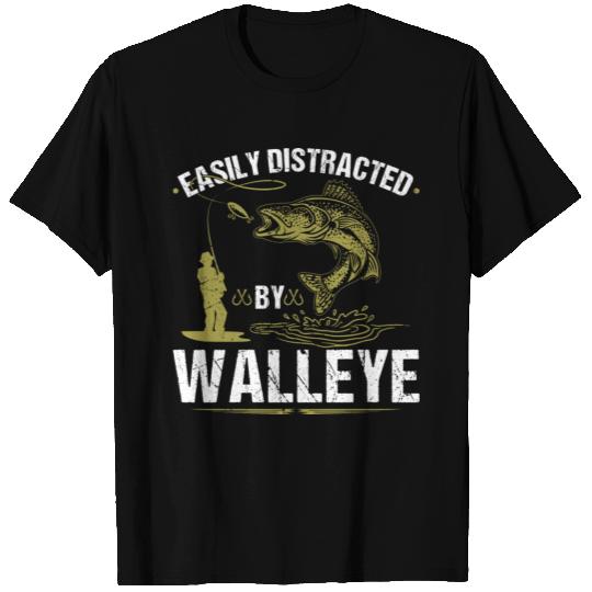 Walleye Fishing T Shirts