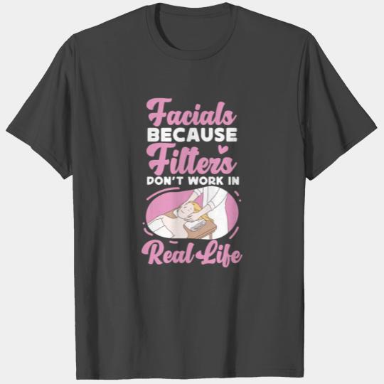 Cute Licensed Esthetician Skincare T Shirts