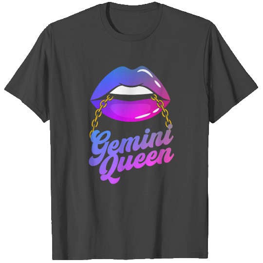 Gemini Queen Zodiac Sign Astrology Symbol T Shirts