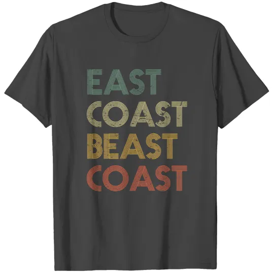 East Coast Beast Coast T Shirts
