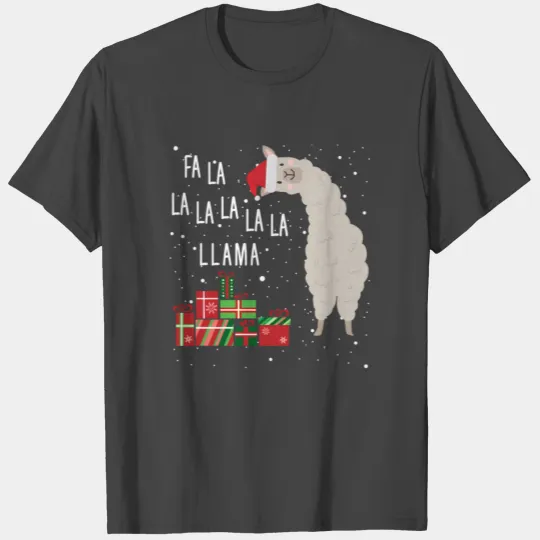 Fa La La Llama T Shirts