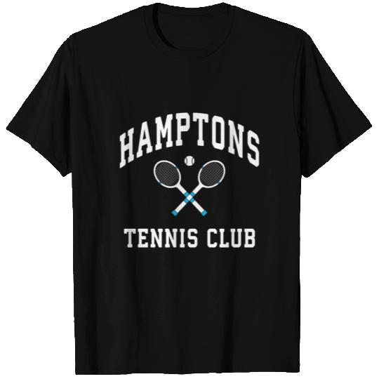 Hamptons Tennis Club Preppy New York Montauk Varsi T Shirts