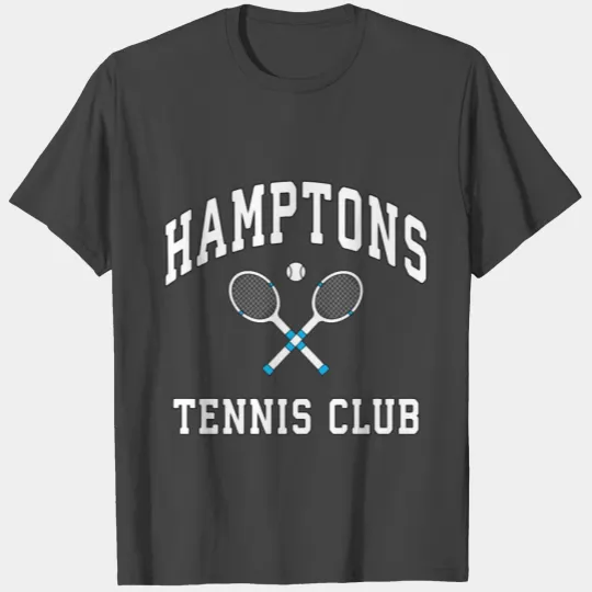 Hamptons Tennis Club Preppy New York Montauk Varsi T Shirts