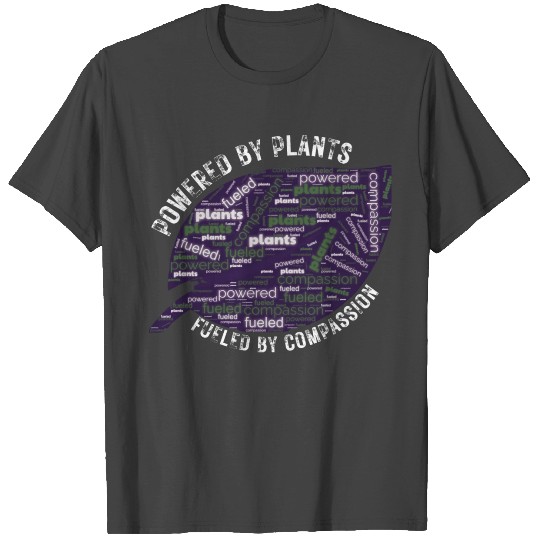 POWERED BY PLANT VEGAN AND CLASSIC T Shirts