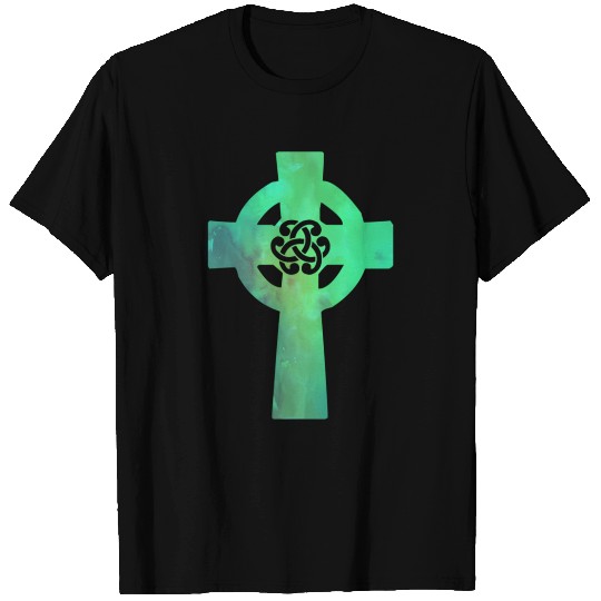 Irish Celtic Cross Knot St Patrick'S Day Christian T Shirts