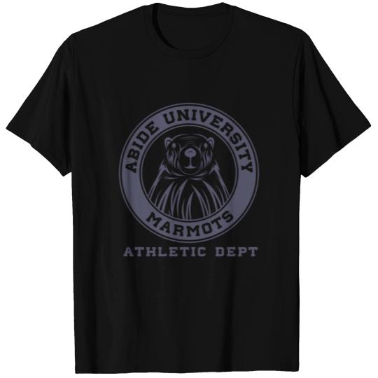 Abide University Marmot T Shirts