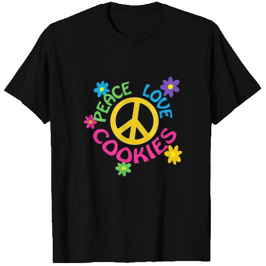 Peace Love Cookies T Shirts