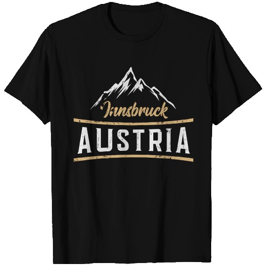 Innsbruck Austria Skiing Austrian T Shirts