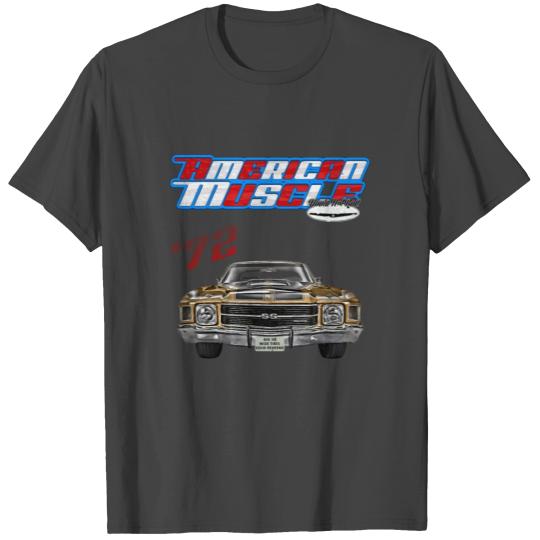 1972 Chevelle Muscle Car Ss454 Ss427 Ss396 Hotrod T Shirts