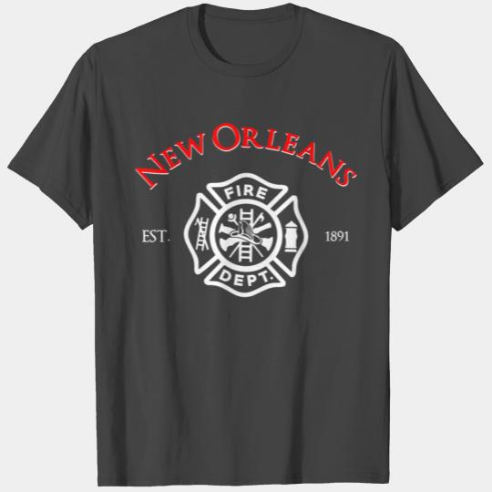 New Orleans Fire Rescue Department Louisiana Firef T Shirts