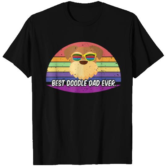 Vintage Goldendoodle Dad - Best Doodle Dad Ever T Shirts