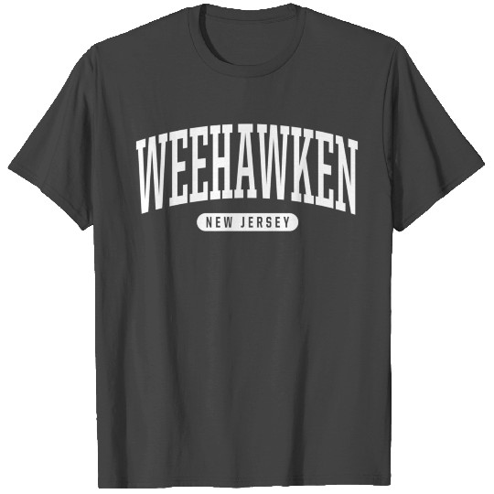 College Style Weehawken New Jersey T Shirts