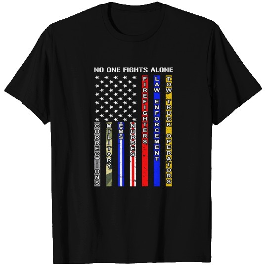 No One Fights Alone T Shirts