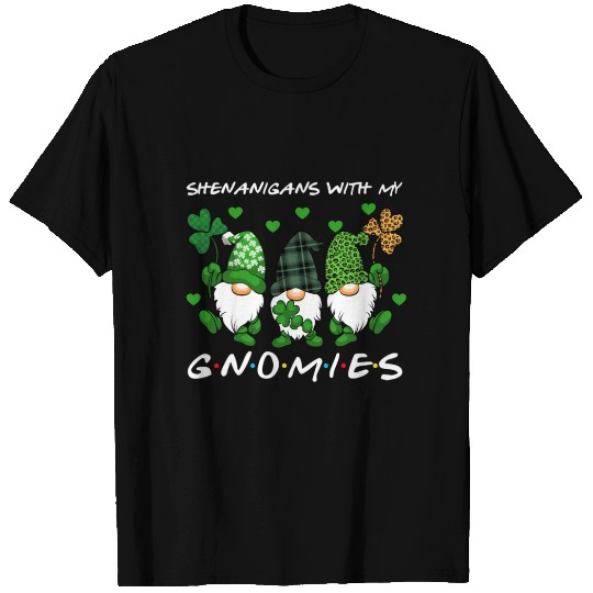 Shenanigans With My Gnomies St Patrick'S Day Gnome T Shirts