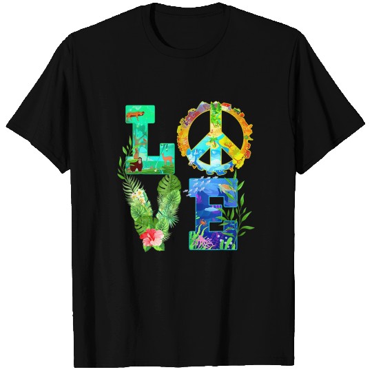 Love World Earth Day 2023 Peace Save Planet Enviro T Shirts