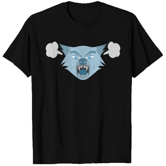 Angry Wolf T Shirts
