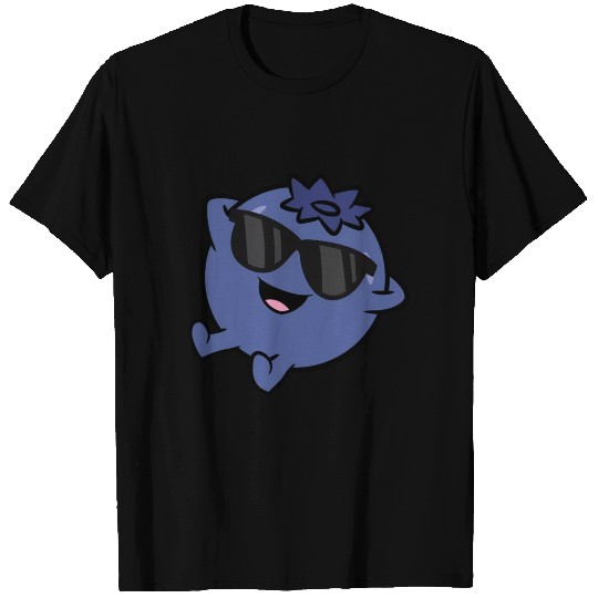 Blueberry Fruit Relaxing Lazy Blueberry T Shirts