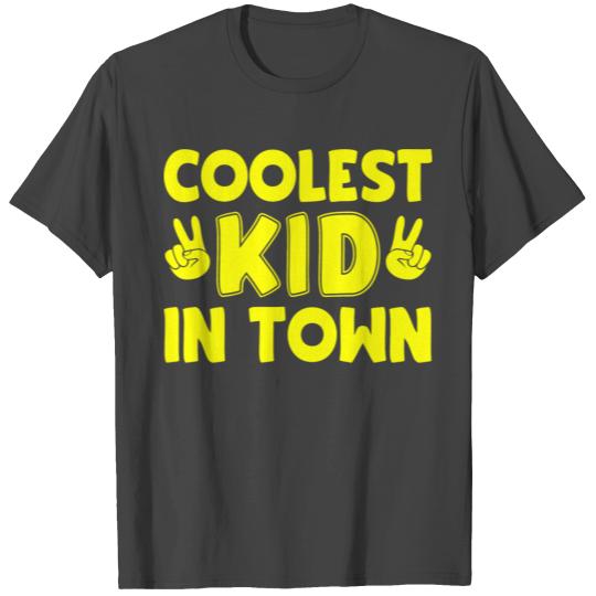 Coolest Kid in Town Down Syndrome Awareness 1 T Shirts