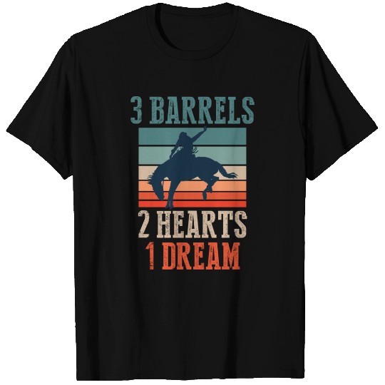 Barrel Racing Rodeo T Shirts