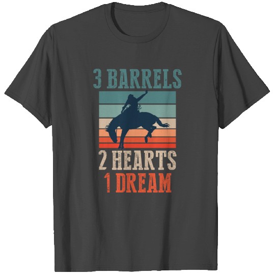 Barrel Racing Rodeo T Shirts