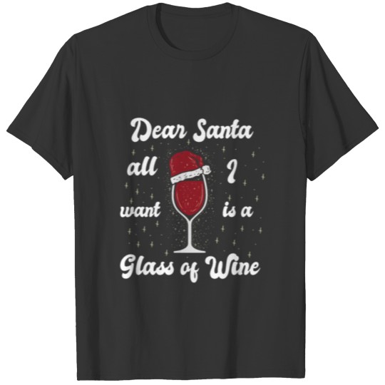 Wine Love Christmas T Shirts