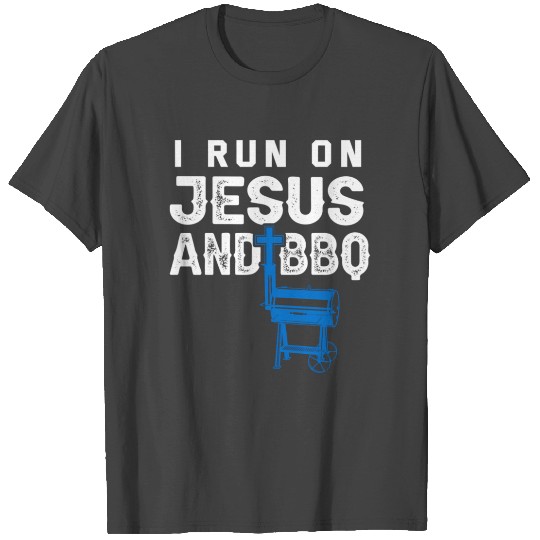 Jesus And Bbq Christian Barbecue Religious Grillin T Shirts