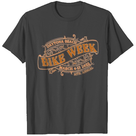 Daytona Beach Bike Week 2022 Front And Back T Shirts