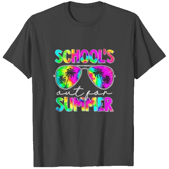 Retro Last Day School Schools Out For Summer Teach T Shirts