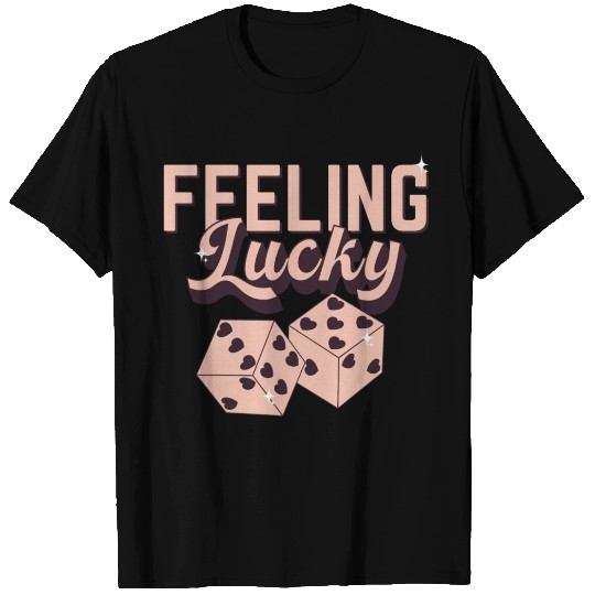 Feeling Lucky Retro Valentine 1 T Shirts