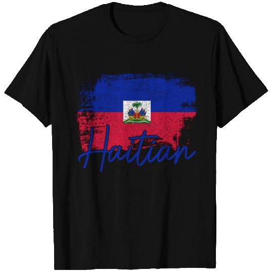 Haiti Flag Haitian Pride Roots T Shirts