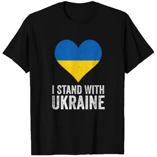 I Stand With Ukraine Stop Putin Stop War Support U T Shirts