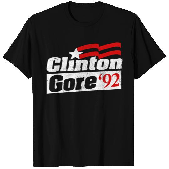 Clinton Gore Bill Clinton 92 Elect T Shirts