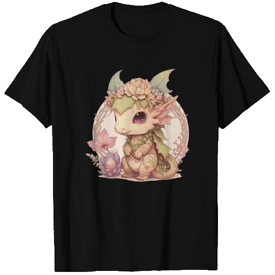 Cottagecore Cute Baby Dragon Kawaii Anime Fantasy T Shirts
