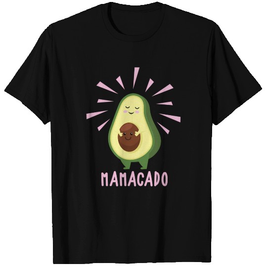 Mamacado Pregnant Mom Avocado Baby T Shirts