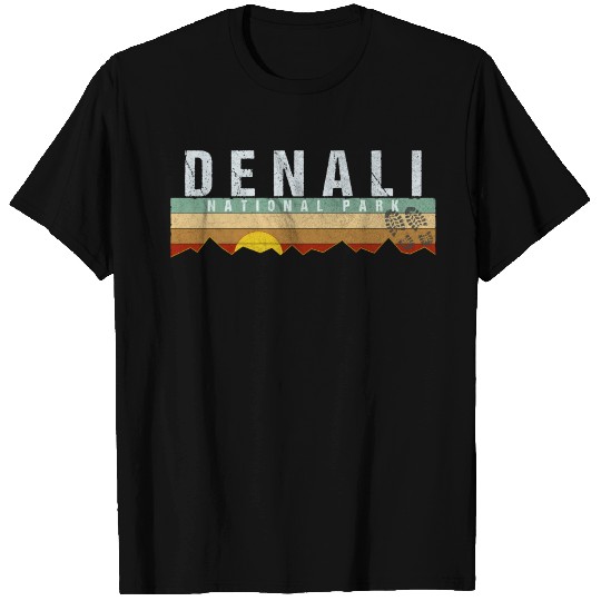 Denali National Park-Camping Hiking T Shirts