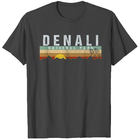 Denali National Park-Camping Hiking T Shirts