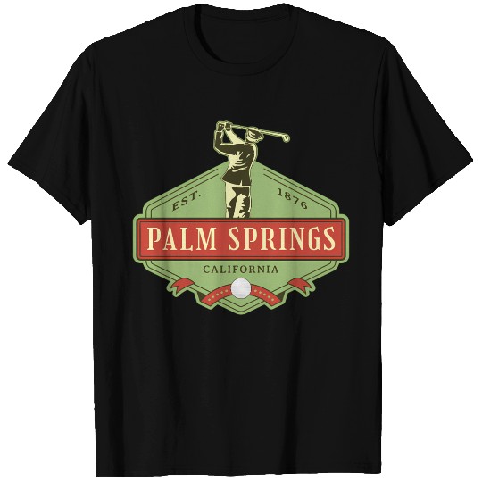 Palm Springs California Golf T Shirts