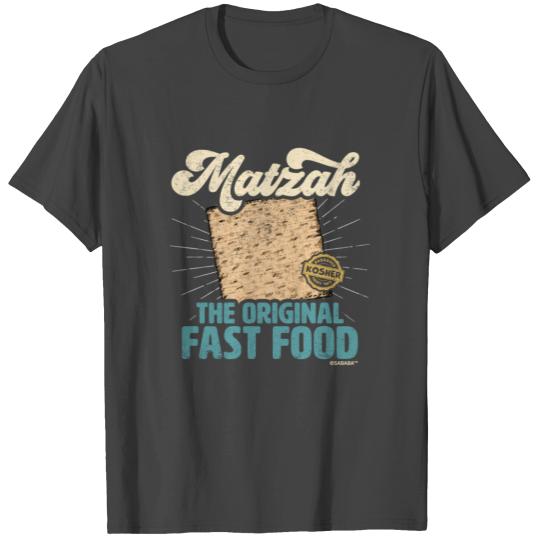 Passover Matzah The Original Fast Food Seder T Shirts