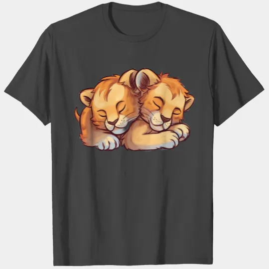 Sleeping Lion Cubs T Shirts