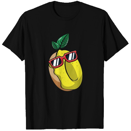 Fresh Lemonade Fruit Donut With Sunglasses T Shirts