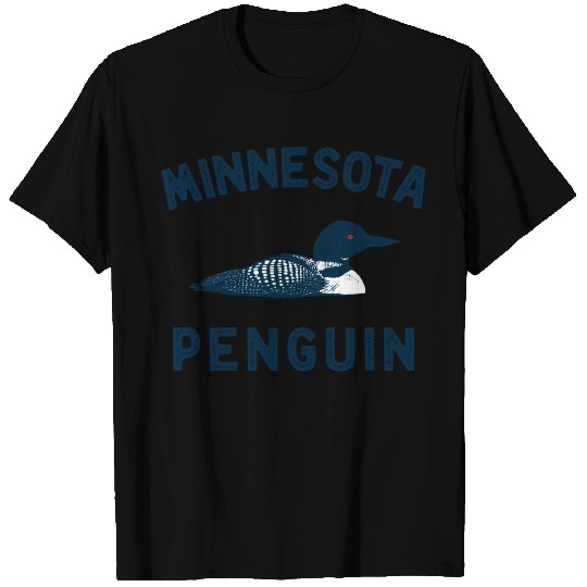 Funny Loon Minnesota Penguin T Shirts
