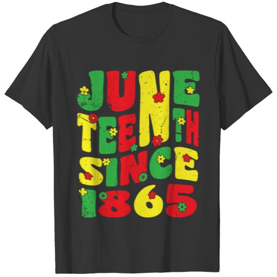 2023 Juneteenth Since 1865 Retro Black Women Kids T Shirts